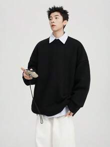 Men Jackets And Coats - Black - View 6