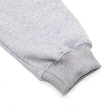 Hip-Hop Spider Web Hoodie Y2K Hooded Sweatsuit Men's Pullover Sweatshirt Pair With Athletic Wear Streetwear Fashion Sweatshirt - 灰色 - 查看 5