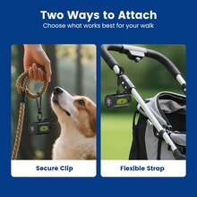 Pawview Stylish Dog Poop Bag Holder Set, 105 Lavender Scented Waste Bags, Extra Thick & Leak-Proof, Premium Material, Easy Pet Walking For Women & Pet Moms - 黑色 - 查看 7