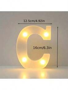 A Set Of 0-9 And A-Z Illuminated Letters, Pre-Cut Frame Kits, Cold White Illuminated Letters, Suitable For Engagement And Wedding Decorations, Birthday Themes, Holiday Parties, Christmas, Graduation Ceremonies, And Family Gatherings. - Nhiều màu - Xem 29