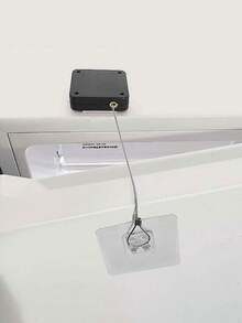 1个/2个免钻孔加厚拉绳滑动门闭门器，轻便自动自闭门器 - 彩色 - 查看 5