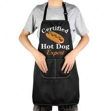 JNIAP Hot Dog Apron With Pockets Hot Dogs Lover Gifts Hot Dogs Chef Apron Fast Food Apron Hot Dog Maker Aprons,HotDogExpert - HotDogExpert - View 5