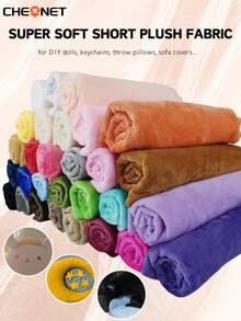 CHEONET 节日 DIY 面料 - 1 片柔软弹力预裁涤纶面料，非常适合 DIY 手工艺品和服装，仅限手洗