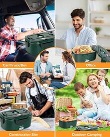 Lunch Box Sets - Dark Green - View 5