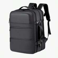 1 Pc Vacuum Compression Backpack With Luggage Strap Design.,Ryanair Travel Backpack, Cabin Bag 45x20x30, TSA Friendly Functional.Durable Nylon.Extensible Design.For Men & Women Large-Capacity Travel Backpack Multifunctional Luggage Storage Wetified Suggage Storage Wet Ceat Travel Backpack, Aviation, Avis Travel, Aviation, Avis Travel, Avis, Avis） Casual Backpack,Underseat Cabin Backpack For Airlines , Airline‑Approved Travel Rucksack With Shoe Compartment Bags For Woman, Lightweight Water‑Resistant Carry On Flight Bag For Ryanair, Versatile Business Work Bag, University College Backpack, Weekend Holdall For Holibee, 組合, Commday, Weekend Bag With USB Output Men's Waterproof Travel Backpack - 黑色 - 查看 3