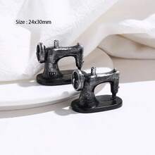 Bộ 2 món mô hình nhà cửa thu nhỏ, trang trí DIY, gồm TV cổ điển, điện thoại, máy ảnh, đàn piano, máy hát đĩa than, máy đánh chữ, vali, phụ kiện nhà búp bê, quà tặng sinh nhật bạn bè, đồ trang trí thủ công. - Nhiều màu - Xem 12