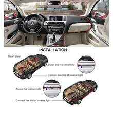 Accesorio para coche JLY-504: Cámara para salpicadero 1080P + app + wifi, compatible con monitoreo frontal, interior y trasero. Ideal para taxistas de Didi. - 4 pulgadas - Ver 5