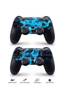 1 Set Slim Game Console Printed Skin Sticker, Waterproof Durable Scratch-Resistant Protective Decal - Multicolor - View 5