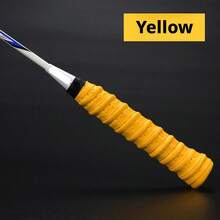 5卷装龙骨羽毛球拍手胶，专业防滑吸汗龙骨材质，粘性球拍手柄缠绕带，网球拍手胶配件 - 彩色 - 查看 8