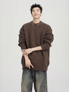 Men Jackets And Coats - Brown - View 4