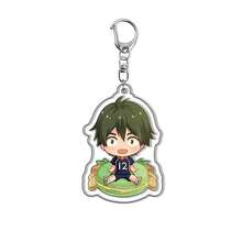 BOOMCOMIC 1个/4个可爱排球队员亚克力钥匙扣 - 日向翔阳、影山飞雄、月岛萤、泽村大地、菅原孝支，可爱挂件，男女通用，适用于背包、钥匙、汽车装饰、粉丝礼物、Y2K时尚、轻巧、色彩鲜艳、双面印刷、高清材质、创意配饰、日常使用、派对装饰、收藏 - 彩色 - 查看 25