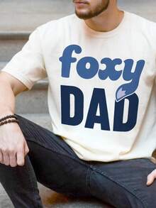 1pc Father's Day Shirt,Foxy Dad Shir, Walt Disneyworld Tee, Nick And Judy Shirt, Disneyland Dad Gift - trắng - Xem 1