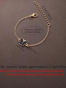 4/1pc Girl's Cute & Fashionable LED Digital Display Electronic Watch, Paired With Butterfly Bracelet, Suitable For Daily Wear, Ideal Gift For Girlfriend, Birthday, Graduation, Valentine's Day - Multicolor - View 9