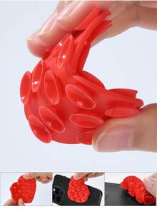 Silicone Suction Cup Phone Case Stand, Suction Cup Phone Holder, Sticky Phone Stand, Sticky Phone Holder, Suitable For Smartphones