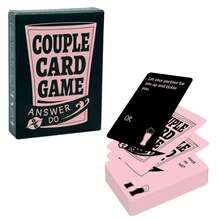 50pcs High-Quality Couple Card Game, Suitable For Drinking With Friends, Party, Couple's Date, Promoting Relationship And Friendship, Fun Classic Cards For Christmas, Halloween, Valentine's Day, Romantic Date Gift - Multicolor - View 10