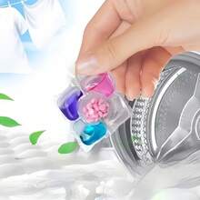 100pcs 5-In-1 Laundry Detergent Beads, Laundry Beads, Long-Lasting Fragrance, Strong Stain Removal, Color Protection, Concentrated Laundry Detergent, Laundry Gel Beads, Fragrance Beads, Laundry Detergent, Fabric Softener, Antibacterial And Dust Mite Prevention, Long-Lasting Fragrance - Multicolor - View 8