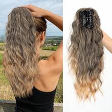 Synthetic Fiber Hair Bun Scrunchies Can Quickly Create Fluffy High Ponytail Effect. Suitable For Halloween, Christmas And Other Occasions. - Multicolor - View 10