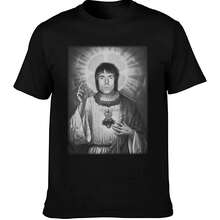 Liam Gallagher "Rock God" Print T-Shirt. All Sizes. - Black - View 1