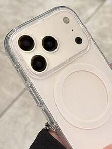 Custodia per telefono senza fili di ricarica magnetica alla moda e carina con effetto macchia di vernice, compatibile con 17 Pro Max, 17 Pro, 17, 16 Pro Max, 16 Pro, 16, 16, 15 Pro Max, 15 Pro Max, 15 Pro, 15 Pro Max, 14 Pro Max, 13, 12 Pro Max, 11, cover posteriore lucida e morbida di colore gelatinoso, antiurto - Bianco - Visualizzare 5