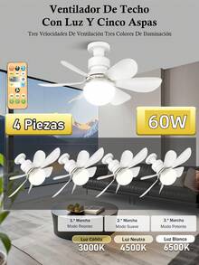 Ceiling Fans - 4 Pieces - View 12