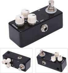 Eujgoov MOSKY MUFF Guitarra Efecto Fuzz Pedal de Efectos de Guitarra True Bypass Carcasa de Metal Completo - 1 - Ver 3