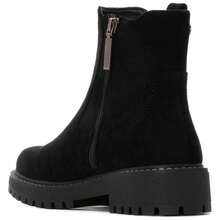 Kvinnors ankelstövlar och stövlar - Svart - Visa 4