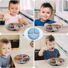 4 Buah Perlengkapan Makan Mandiri Bayi (Baby Led Weaning): Peralatan Makan, Piring, Mangkuk, Garpu, dan Sendok, dengan Nama dan Pola yang Dipersonalisasi, Hadiah Sempurna untuk Anak-anak, Set Hadiah untuk Acara Baby Shower - MultiWarna - View 6