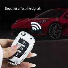 1件新款 TPU 車鑰匙保護殼附鑰匙圈,適用於 Audi A3 A6 C5 C6 Q3 Q2 Q7 TT TTS R8 S3 S6 RS3 RS6 A4 車型,保護套配件 - KY1 - 查看 11