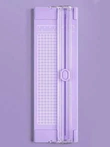 1个A3/A4双向裁纸刀，易于使用的精密裁切工具，适用于手工纸、卡片、照片裁剪，学校、家庭和办公用品