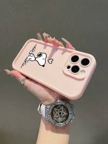A Cartoon Snoopy Pattern, A High-Bamboo Anti-Drop Phone Case Made Of Tpu Material, Can Be Given As A Holiday Gift. It Is Suitable For IPhone Xs/ XS Max /Xr/11, 12, 13, 14, 15, 16pro/Promax/14, 15, 16plus/17, And Is Suitable For Both Men And Women - 彩色 - 查看 4