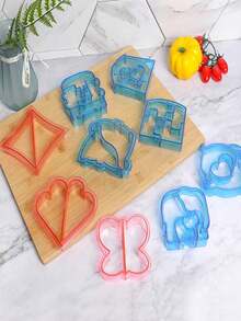 1pc/3pcs Cartoon Sandwich Cutter And Sealer, Bread Mold, Sandwich Slicer