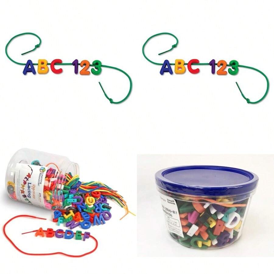 Learning Resources Soft Foam Phonics Cubes Class Los Cubos de Espuma Set de 18Duradero y cultiva el interés de los niños - Multicolor - Ver 1