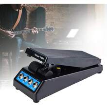 Alomejor DF1511A Pedal de volumen est¨¦reo para guitarra, perilla ajustable de amplitud, doble entrada y salida, accesorio de rendimiento - 1 - Ver 5