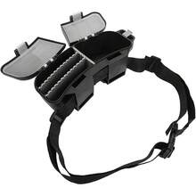 Caja de Señuelos de Pesca Portátil, Resistente al Agua, Riñonera con Cinturón Ajustable, Diseño Ligero y Compacto, para senderismo, camping y competiciones de pesca - 1 - Ver 7