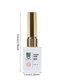 RS NAIL 1瓶9克果冻凝胶指甲油，透明裸粉色，持久可卸UV/LED指甲油，DIY美甲沙龙，女士及女孩礼物 - 彩色 - 查看 12