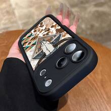 [tianyanjieti] Un regalo para Navidad y Acción de Gracias, esta funda de teléfono impresa con diseño de ojo de cielo está diseñpara 17 y compatible con los modelos de 17, 16, 15, 14, 13, 12, 11, Plus Pro, así como con S22, S23, S24, S23 Ultra. - carmesí - Ver 3