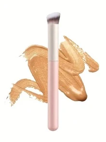 New 1-Piece Pink Concealer, 270s, Pink Acne-Prone Eye Socket Brush, Blending Brush, Professional Makeup Tool. - Pink - View 8