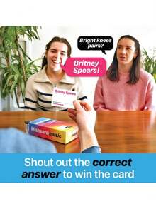 Funny Music Cards Misheard Music Lively Card Game, Fun-Filled Interactive Engaging Group Activity – Ideal For Game Night Party Family Gatherings Friends Get-Togethers, Must-Have For Music Lovers & Fun-Seeking Groups - 音樂撲克牌(500張) - 查看 7