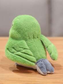 1pc Cute Realistic Bird Plush Doll, Interactive Bird Friend Doll Gift For Kids, Easter Bird Decor Plush - Multicolor - View 12