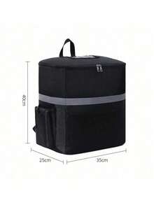 35升超大容量保温食品袋，保冷袋，外卖背包午餐包，防水男女通用，适合野餐、上学、返校等场合