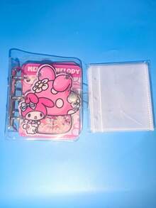 1pc Sanrio Acrylic DIY Creative Loose-Leaf Photo Collection Album, Cartoon 3-Inch Card Album, Shake-Shake Photo Album - Multicolor - View 13