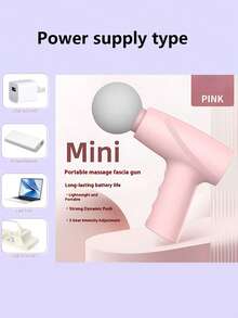Mini Massage Gun, Muscle Relaxation Electric Massager, Portable Fitness Vibration Massage Device, Portable Muscle Relaxation Mini Massage Gun, Electric Fitness Massage Device, Massage Gun - Multicolor - View 6