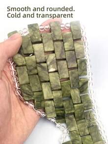 INYUSUN 1pc Jade Eye Mask, Cooling Jade Eye Patch Massager, Jade Eye Patch, Eye Massager, Portable & Practical Relaxation & Sleep Aid Eye Massager, Facial Care Eye Mask, For Use During Sleep - Army Green - View 5