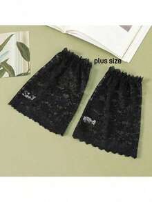 宽松蕾丝袖套遮手臂，适合遮盖手臂 - 彩色 - 查看 17