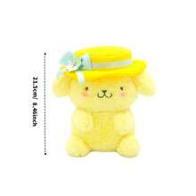 1 búp bê nhồi bông Sanrio Pompompurin chủ đề hoa, được làm từ chất liệu nhồi bông có độ đàn hồi cao, trang trí hoa lá + thiết kế tròn trịa dễ thương, kích thước phù hợp, thích hợp làm đồ trang trí nhà cửa và quà tặng ngày lễ. - Màu vàng - Xem 9
