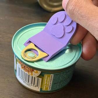 5pcs New Can Opener Set, Opens Cans And Beverage Cans, Protects Nails, Suitable For Nail Art Ladies, Non-Slip Design, Multiple Colors Available, Ergonomic Non-Slip Handle, Suitable For Cat/Dog Food Cans, Durable Plastic Kitchen Tool, Easy-To-Clean