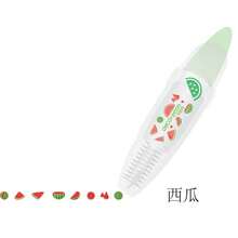 可補充平價蕾絲裝飾膠帶筆，日韓風可愛修正膠帶筆，繪畫日記 DIY 貼紙膠帶筆，開學季適用 - 彩色 - 查看 7