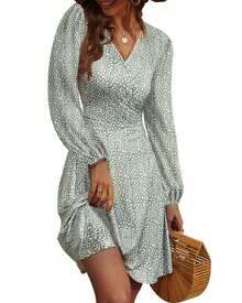 Boho    Split  Wrap    Home - Green - View 1