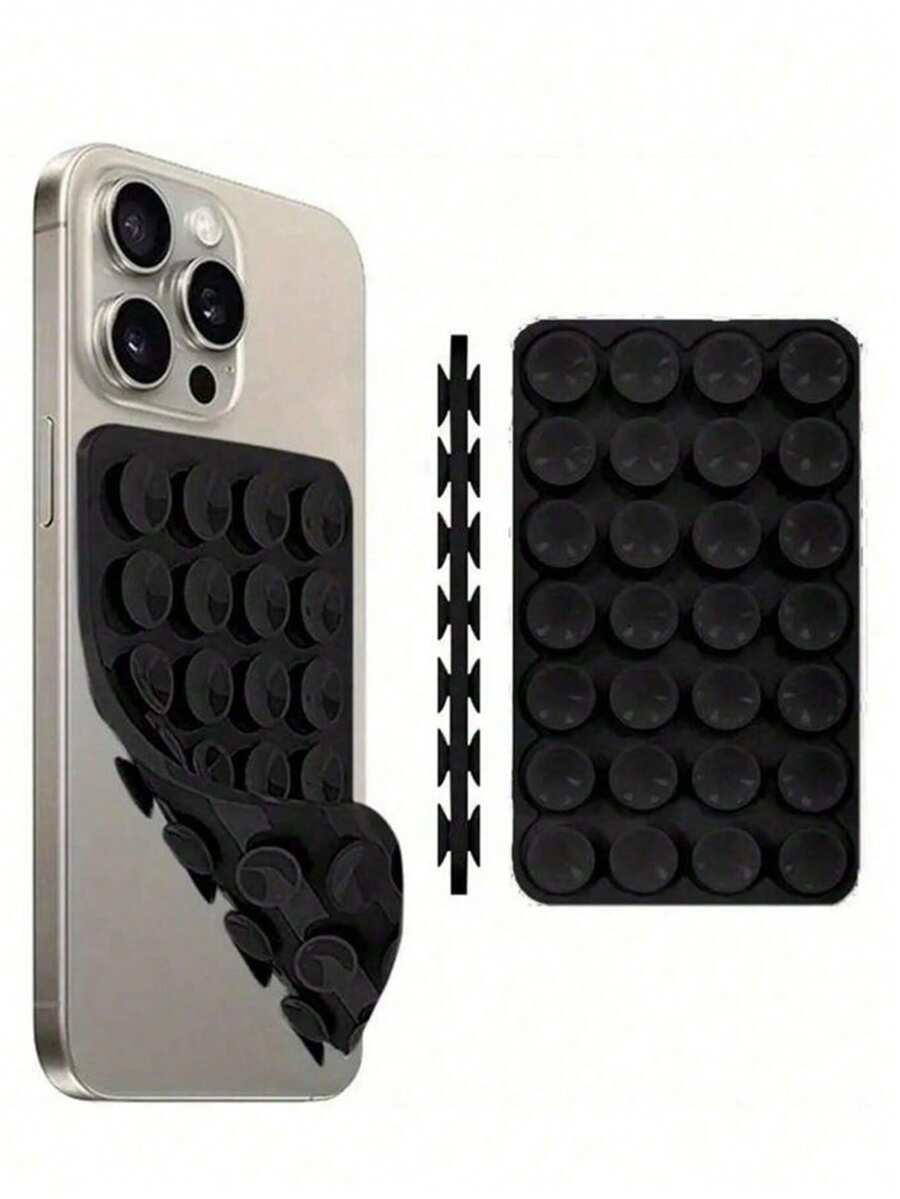 24个双面硅胶手机吸盘，加厚双面圆形设计 - A - 查看 1