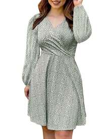 Boho    Split  Wrap    Home - Green - View 3